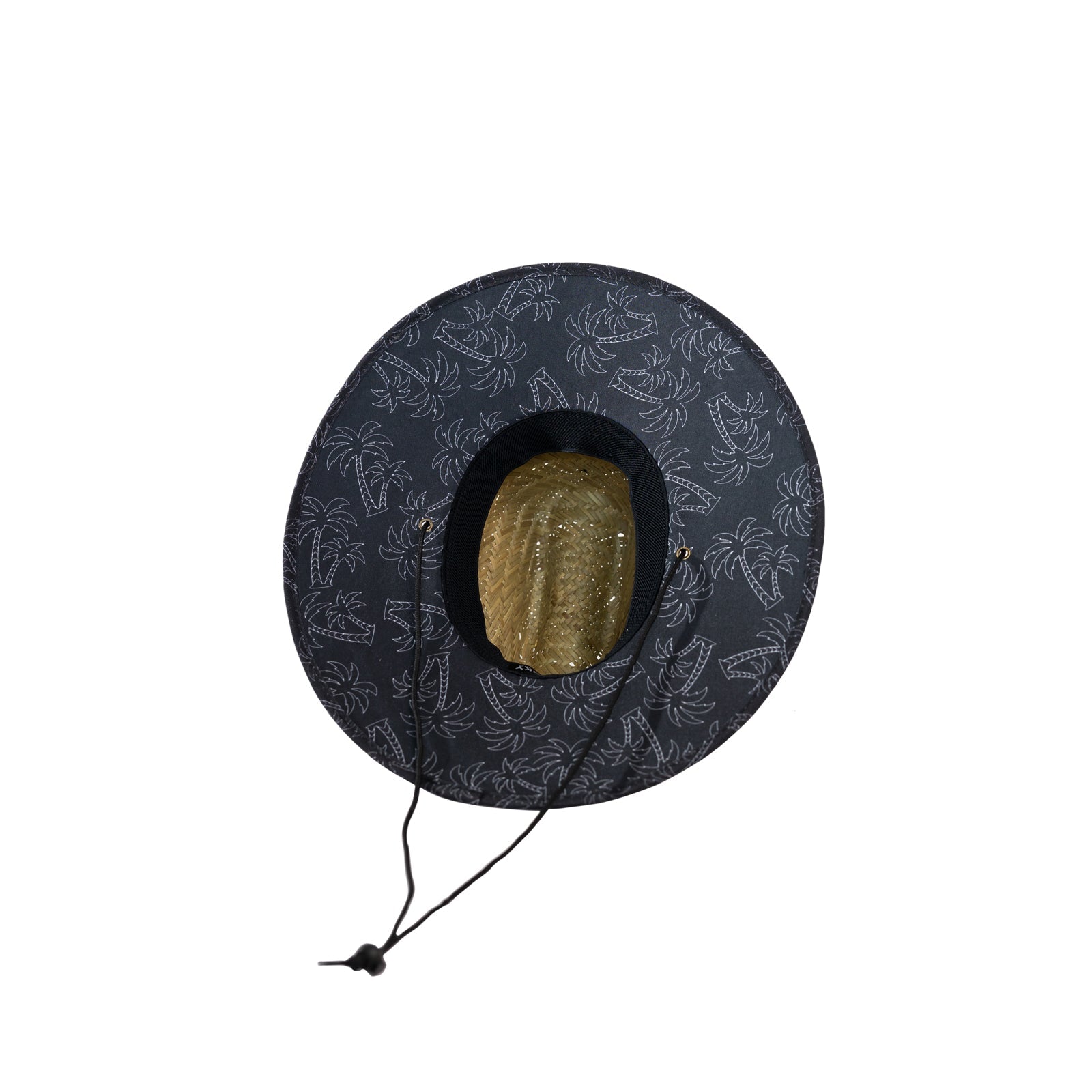 Dark Palms Straw Hat